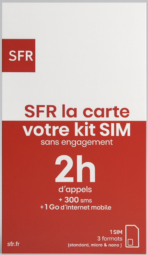 Votre kit SIM SFR prêt à l’emploi – Communiquez librement sans abonnement !